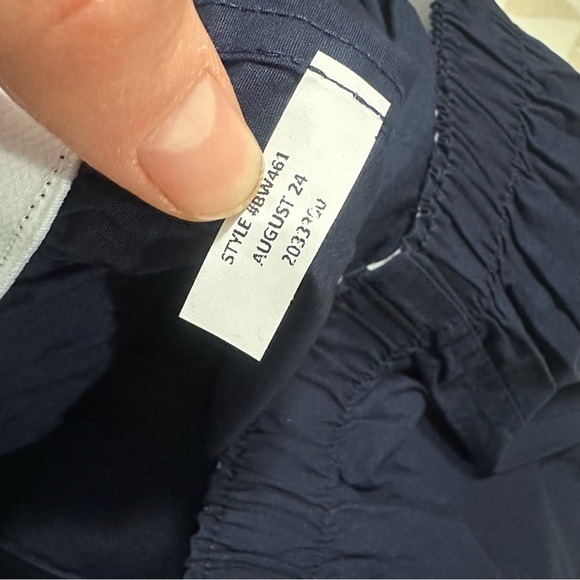 NWOT j crew woven boxers navy blue - Picture 2 of 3